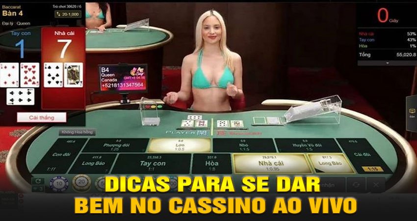 Dicas Para Se Dar Bem no Cassino ao Vivo